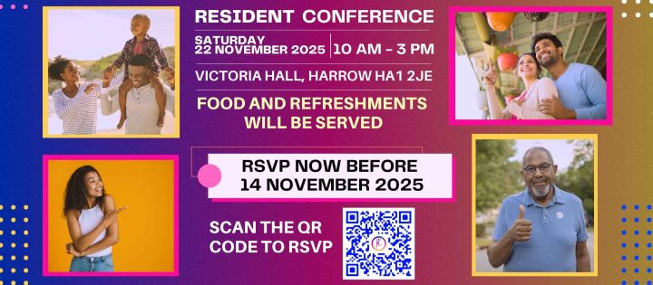Join us for our Annual Resident Conference + Prize Draw in Harrow