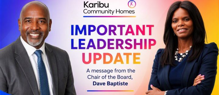 Important Leadership Update from Chair of the Board, Dave Baptiste